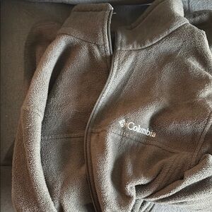 Columbia Fleece Jacket in Olive